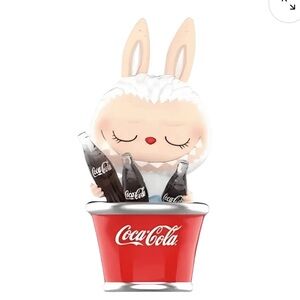 New in Box Pop Mart Labubu The Monsters Coca-Cola Time to Cool Down Figure